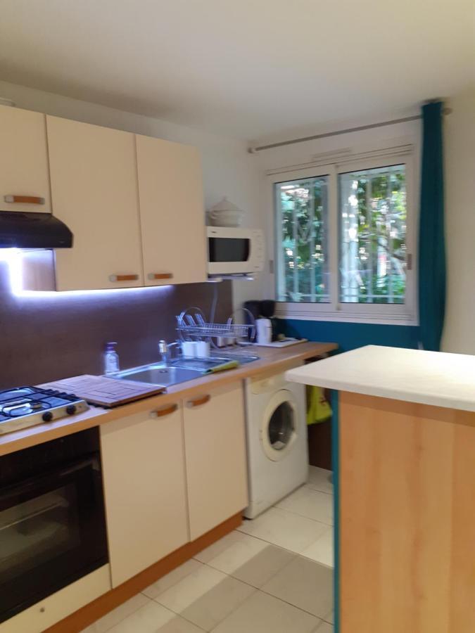 Jardin Et Bambous, Studio Cosy, Classe 2 Etoiles Marseillan  Bagian luar foto