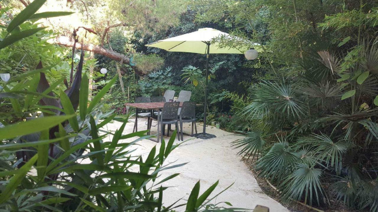 Jardin Et Bambous, Studio Cosy, Classe 2 Etoiles Marseillan  Bagian luar foto